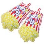 2 Pcs Popcorn Balloon Large Popcorn Foil Balloon For Kids Birthday Baby Shower C
