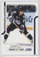 2011-12 Score Glossy Martin St Louis #412 HOF 0a4