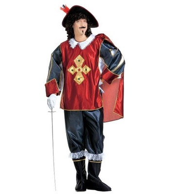Widmann Musketeer (Coat With Gems, Cape, Pants With Boot Covers, Hat With Feathe