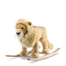 Steiff - Leo Rocking Lion, Golden Blond - 048982