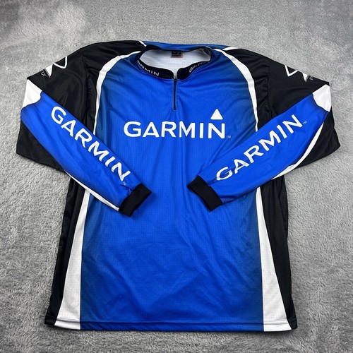 Gemini Long Sleeve Garmin Cycling Jersey 2XL Sports Blue