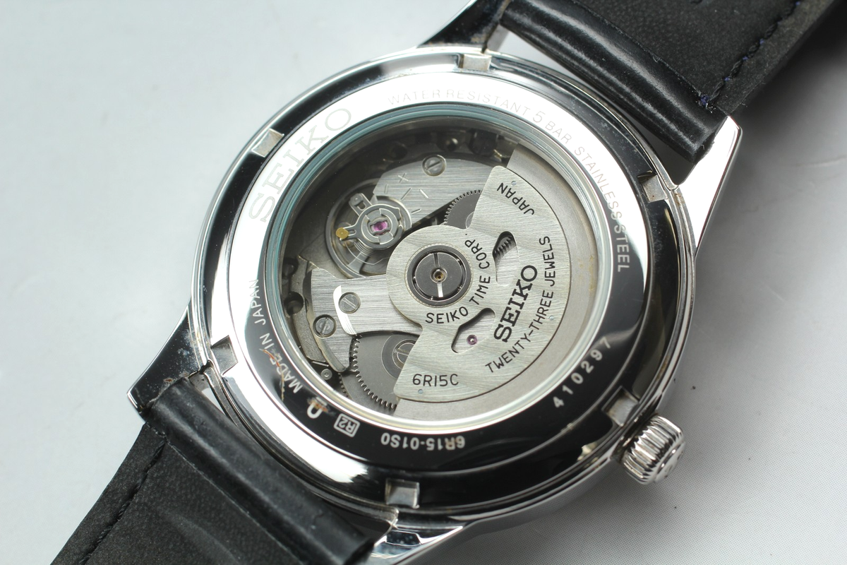 N MINT] SEIKO Cocktail Time 6R15-01S0 SARB065 Automatic Blue Men's