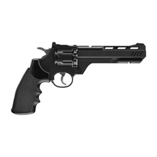 Crosman CCP8B2 Vigilante CO2 10 Rounds BB / .177 Pellet Air Revolver, Black