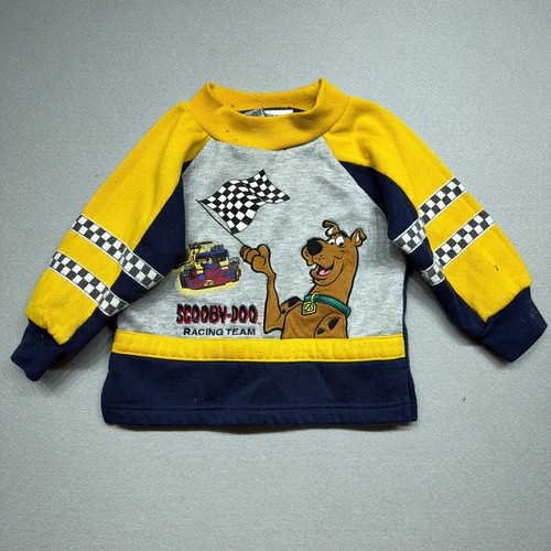 Vintage 90s Toddler Scooby Doo Cartoon network Sweatshirt Size 2T