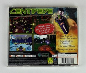 Centipede Sega Dreamcast 1999 Atari Hasbro Complete Tested Working CIB