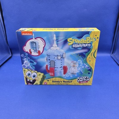 SpongeBob Squarepants Sandys Rocket Snap & Switch Construction Set New Sealed