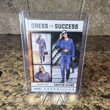 2025 Panini Chronicled Caitlin Clark Dress for Success #65 Indiana Fever WNBA