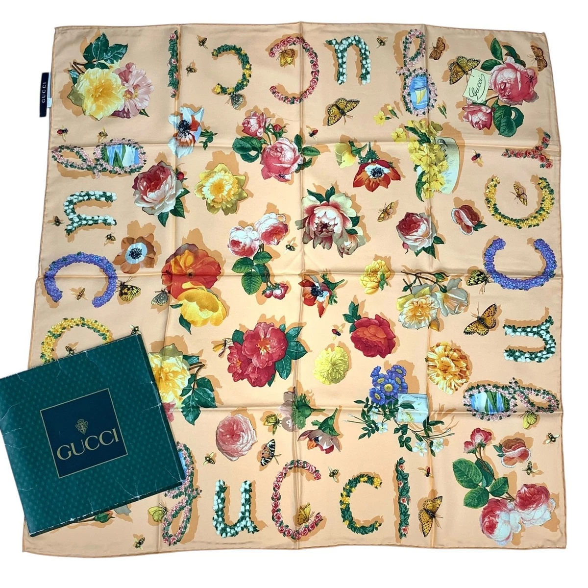 Gucci Silk Floral Scarves & Wraps for Women for sale | eBay