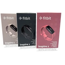 Fitbit Inspire 2 Heart Rate Health Fitness Tracker FB418BKBK Factory Sealed New