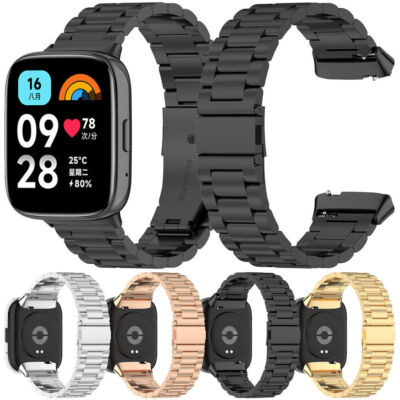 Stainless Steel Band For Xiaomi Redmi Watch Active/3 Lite Wrist