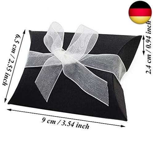 50 Stück Party Geschenk Box, Kissen Papier Candy Boxen, Kissen Kleine - Bild 3 von 8