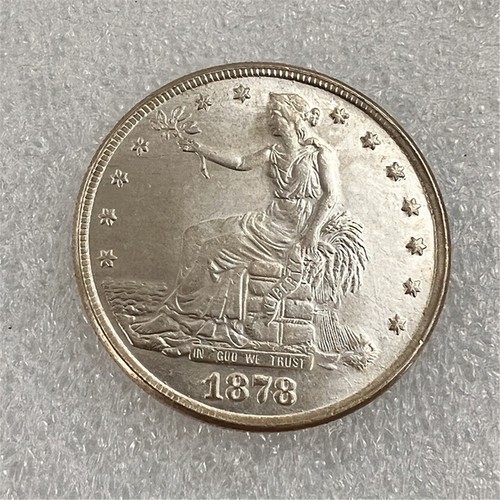 Moneda de dólar comercial Libertad Americana 1879 - Imagen 13 de 17