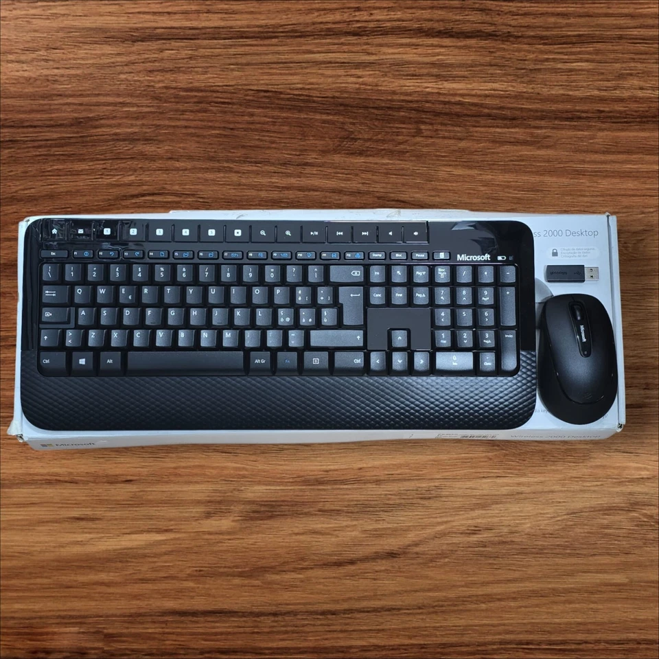 Microsoft Wireless 2000 Desktop –Englisches Layout