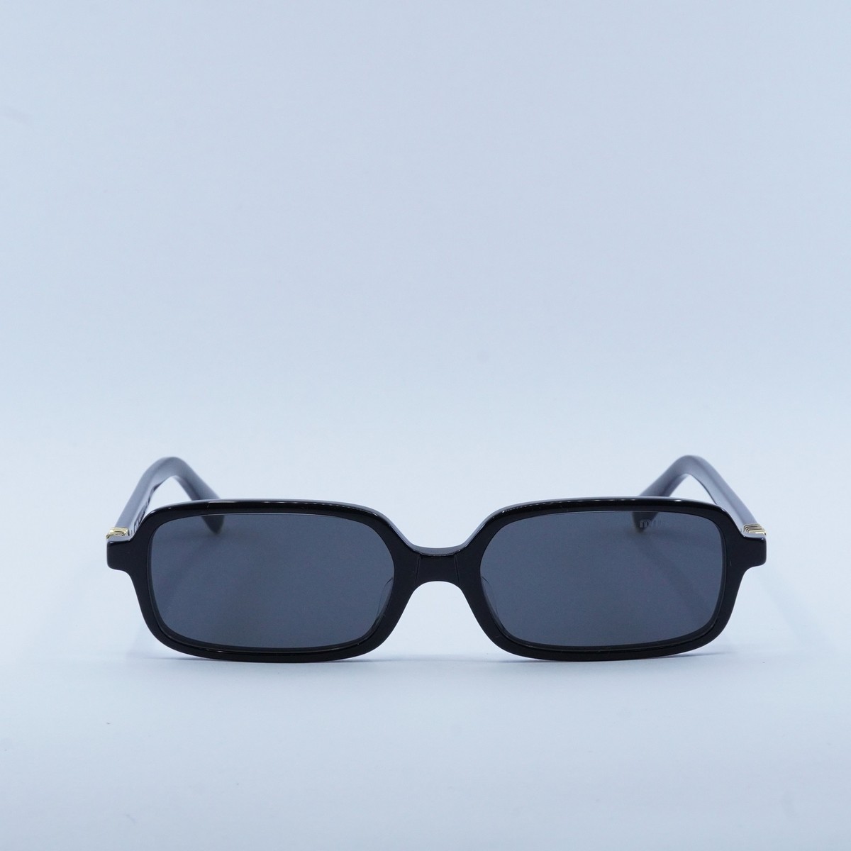 MIU MIU サングラス MU11ZSF 16K5S0 52 BLACK/GRAY Miu Miu MU 11ZS S (51 - 16) with Grey lenses and Black frame