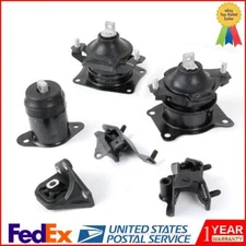 6pcs Engine Motor & Transmission Mount for 2003-2007 Honda Accord l4 2.4L AUTO