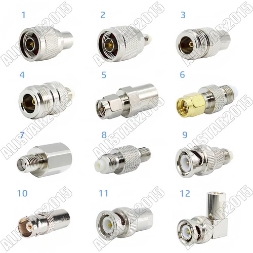 1x FME Male Female to N SMA BNC Male Female Plug Jack Adapter RF Coax Connector