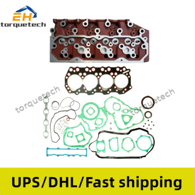 Cylinder head+Gasket Kit For Mitsubishi S4Q S4Q2 Engine Y1625D CAT 904B 904H