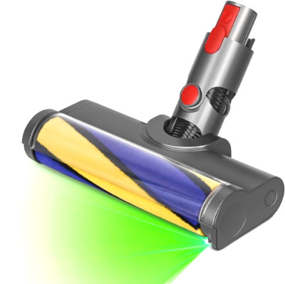Dyson Soft Roller Fluffy V7 V8 V10 V11 V15 Optik Hartboden Bürstenkopf Laser