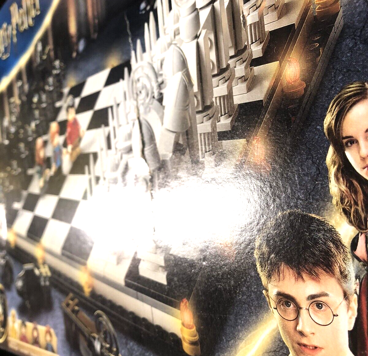 76392 HOGWARTS WIZARDS CHESS legos set harry potter NEW lego Gold