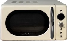 Hamilton Beach Retro Cream Microwave 700W 20L Microwave Oven HB70H20C