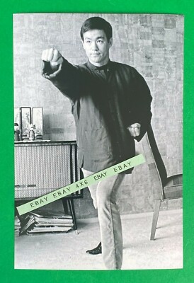Found 4X6 Photo of Bruce Lee Martial Artist Actor Kung Foo Fighting Film Maker 