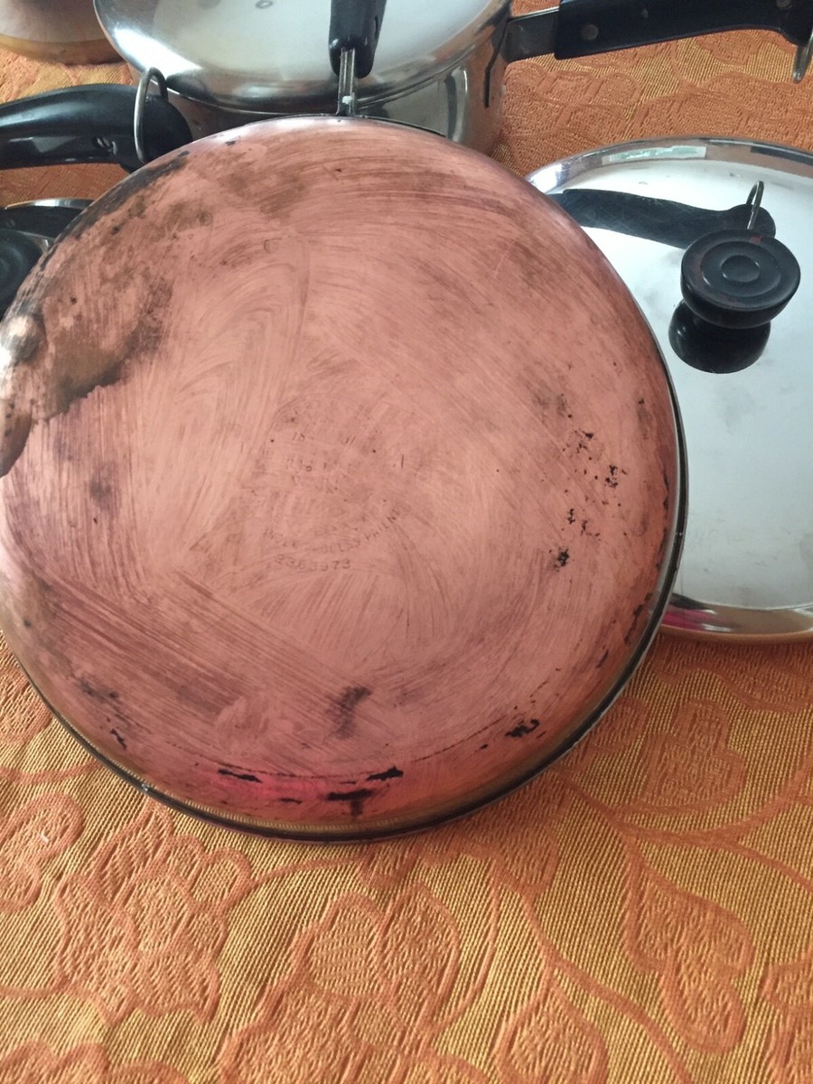 revere wareアメリカ製ヴィンテージ銅製サーブパン希少モデル Revere Ware copper bottom - Made in USA - various sizes | eBay