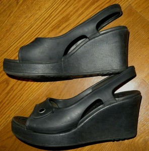crocs slingback shoes