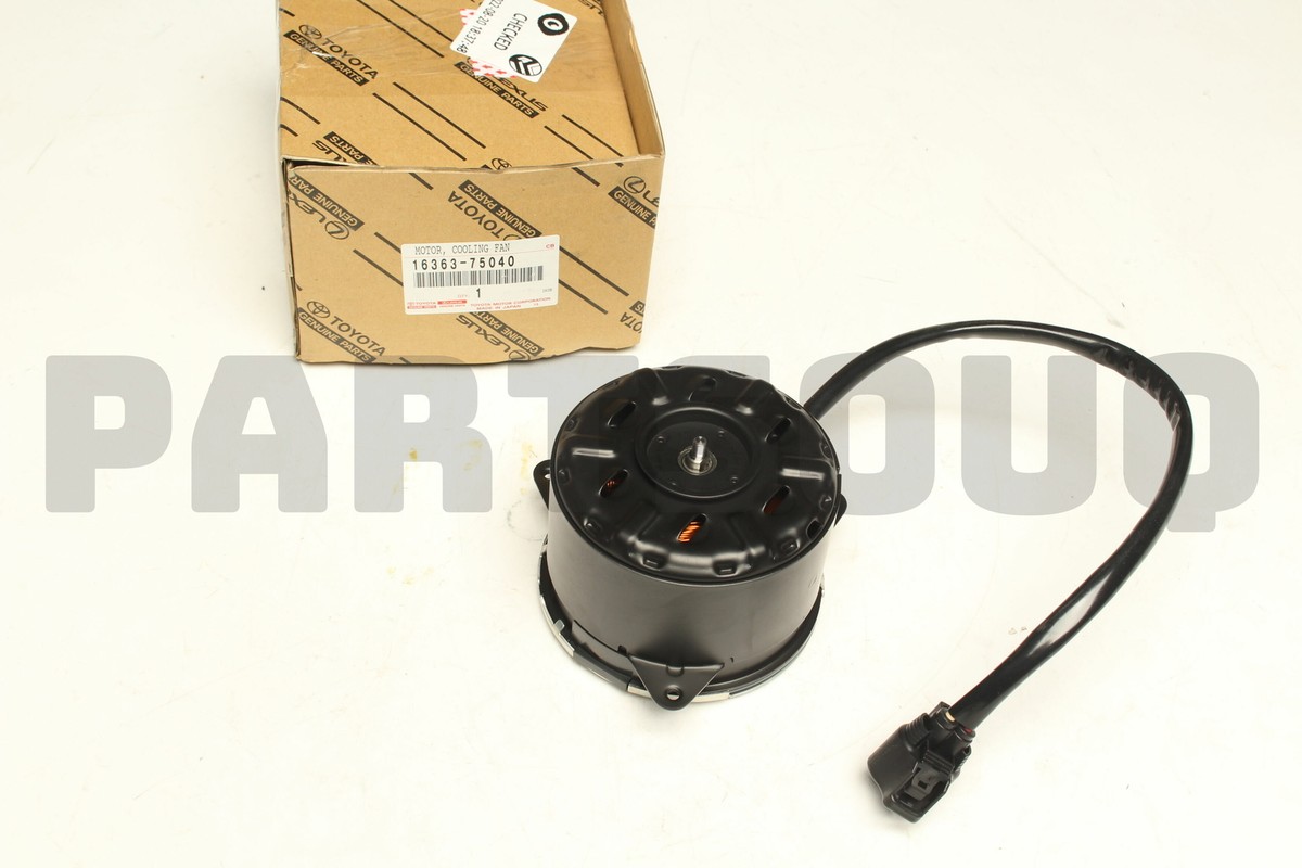 1636375040 Genuine Toyota MOTOR, COOLING 16363-75040 | eBay