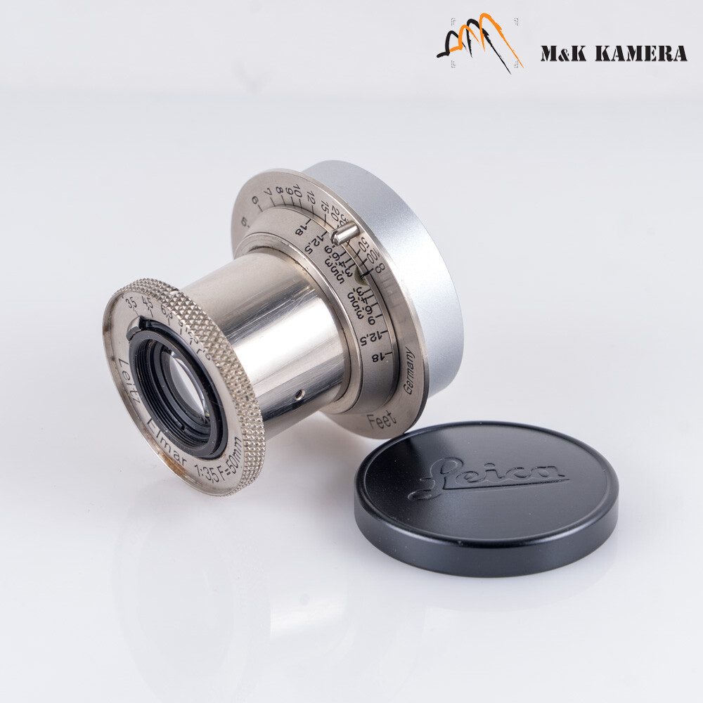 Leitz Elmar 5cm f3.5 エルマー L39 LEITZ Leica Elmar L39 50mm/F3.5 Nickel plated Lens Yr.1933