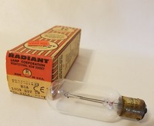 Radiant BZA Projection Lamp Projector Bulb 100W 20V T8 CC6 S.C. 