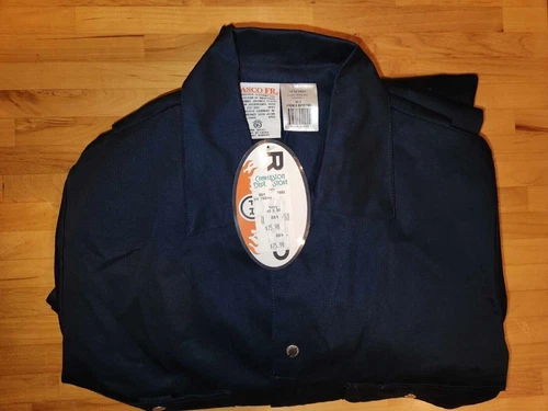 Men's RASCO Fire Resistant (FR) Blue Coveralls 7.5Oz - BFR 750 - 38x30 - product listing photo