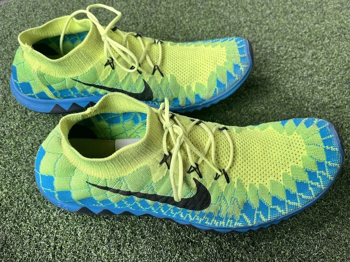 Free flyknit lime clearance green
