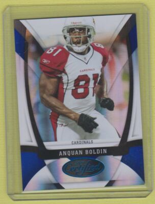 2009 Certified Mirror Blue Anquan Boldin #29/100 Cardinals