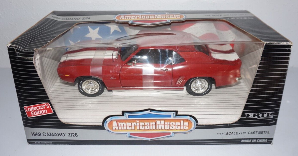 オンライン Ertlアーテル⁄'69 Chevyシボレー Camaroカマロ 1⁄18