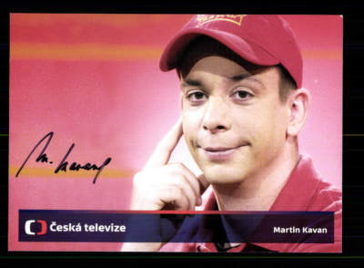 Martin Kavan Autograph Card Original Signed # BC 121510