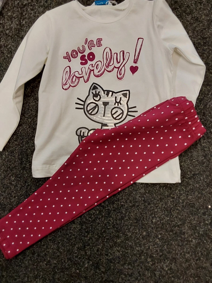 SALE GIRLS MAYORAL LEGGINGS SET STYLE 4775 3 4 5 YRS 6 YRS 7 YRS 8 YRS 9 YRS
