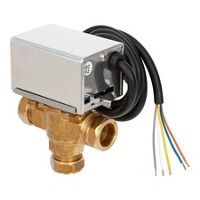 Trident 3 Port Mid Position Valve 22mm Replacement for Honeywell V4073A1039 -TSV