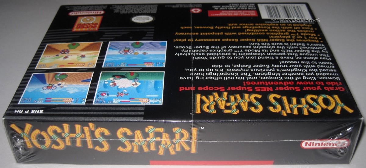 Yoshi's Safari (Super Nintendo Entertainment System, 1993) Brand