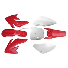 Red PLASTIC FENDER Faring KIT for HONDA CRF 70 XR 70 150cc 160cc Pit Dirt Bike