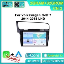 Android 13 4G Carplay GPS for Volkswagen Golf 7 2012-2020 2Din Multimedia Radio