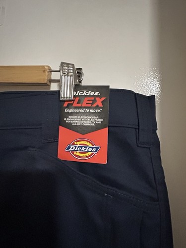 "Pantalones de trabajo Dickies para hombre acción flexible rodillera bolsillos duraderos ligeros W40""" - Imagen 3 de 24