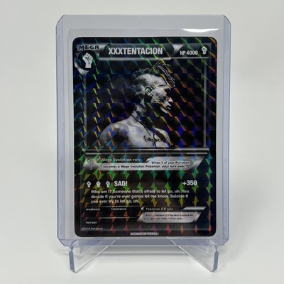 xxxtentacion pokemon card Holographic Trading Set frnkiXX.829 Pokemon XXXTENTACION 150