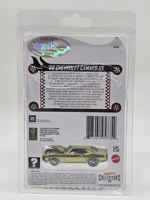 Hot Wheels - Red Line Club - '69 Chevrolet Camaro SS - #23558/30k