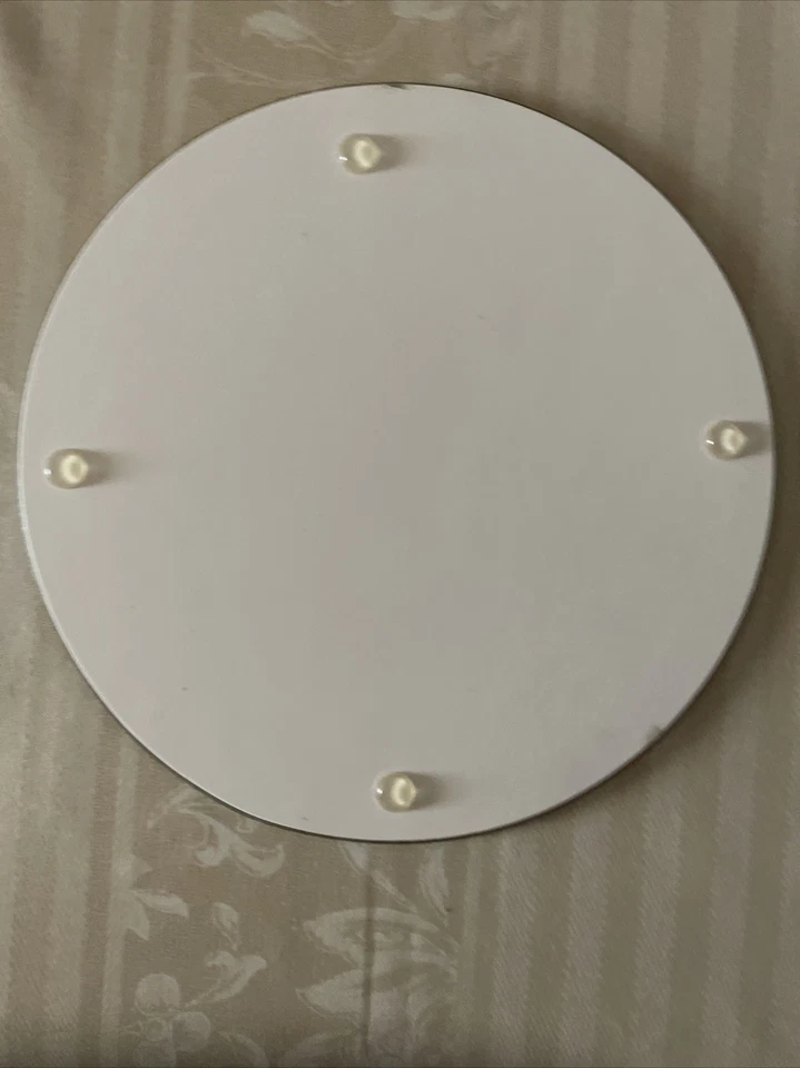 Cooking Concepts Kitchen Cutting Serving Board, Rooster, Round Tempered Glass 8” - Image 3 of 3