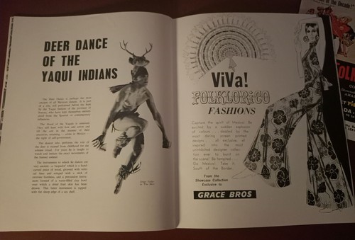 Ballet Folklorico Of Mexico: 1975 Australian Tour Program & Flyer - Bild 6 von 7