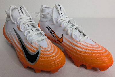 Men Nike Air Zoom Vapor Pro 1 Orange White Football Cleats  display picture 1