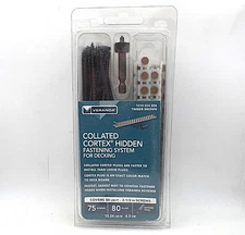 FASTENMASTER 2-1/2" COLLATED CORTEX FASTENING SYSTEM VERANDA DECK TIMBER BROWN