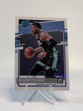 XAVIER TILLMAN 2020-21 Optic Rated Rookie Card RC Base #185 Memphis Grizzlies. rookie card picture