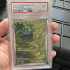 2023 POKEMON MEW EN BULBASAUR #166 PSA 9 MINT ILLUSTRATION RARE ENGLISH