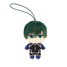 Blue Lock Rin Itoshi Plush Mascot Kapukko Friends Vol.3 Capsule Toy Gacha Fukuya